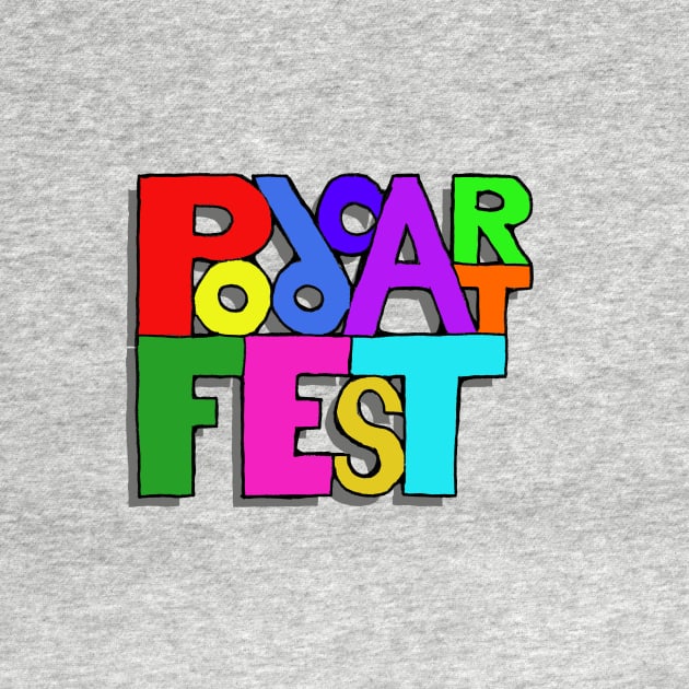 PodcArt Fest Official Tees! by UntidyVenus